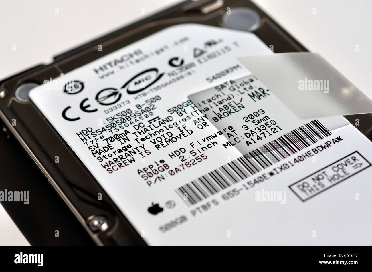 Hitachi hard drive Stock Photo Alamy