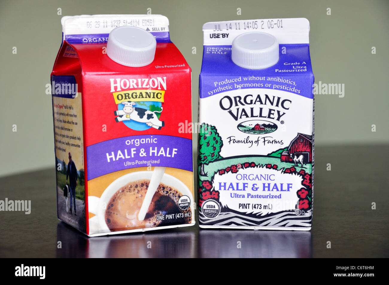 Organic Milk Cartons High Resolution Stock Photography And Images Alamy