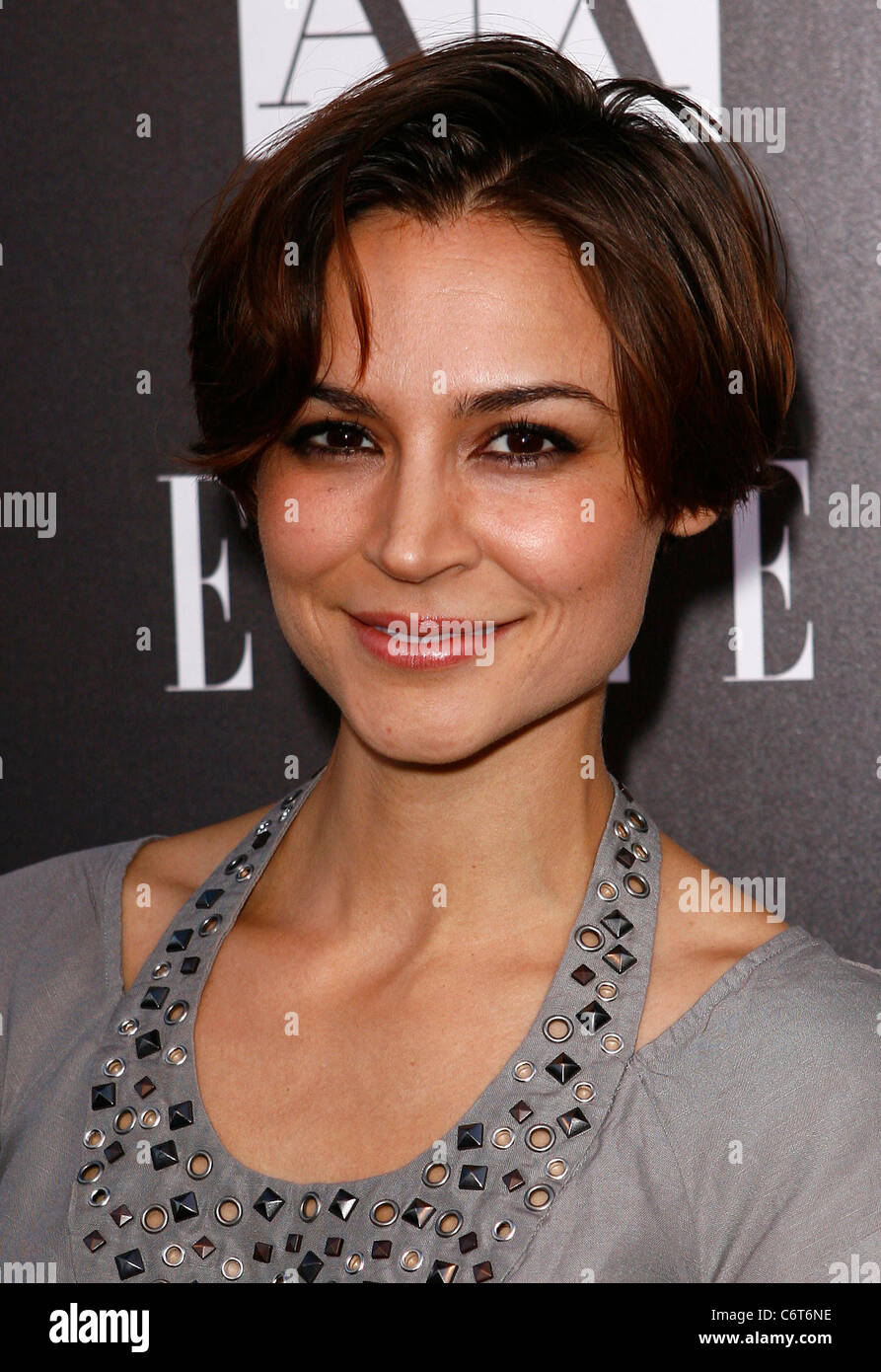 Samaire Armstrong A X Armani Exchange and ELLE s Joe Zee Disco