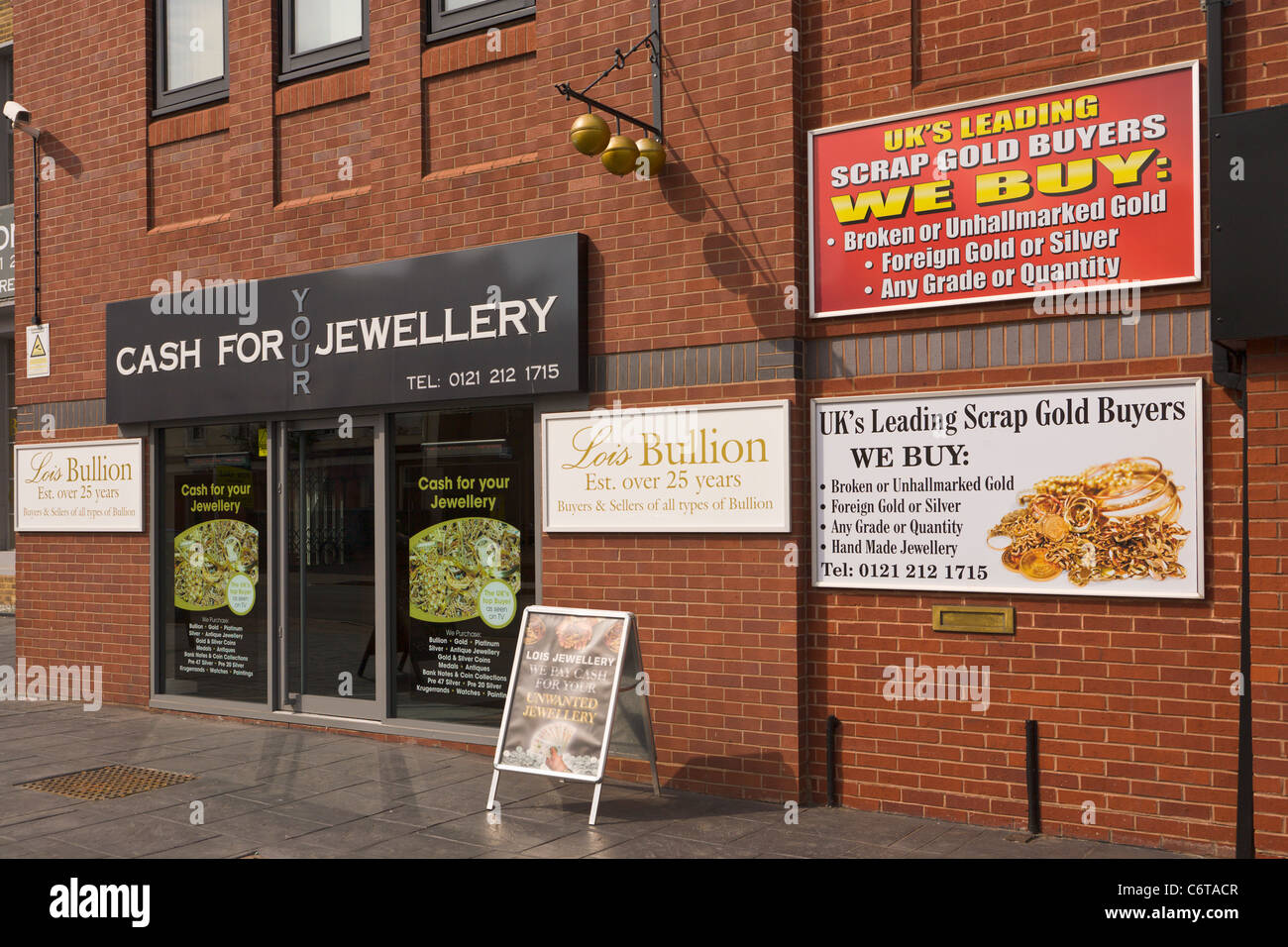 Jewellery Quarter, Birmingham, England Stock Photo