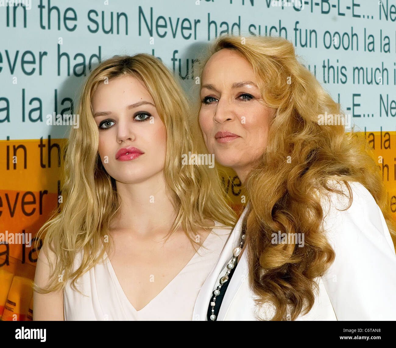 may jagger jerry hall hires stock photography and images Alamy