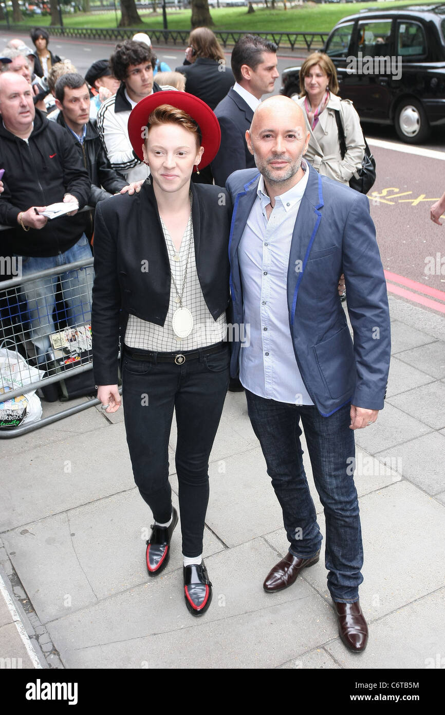 Elly Jackson and Ben Langmaid of La Roux The Ivor Novello Awards at ...