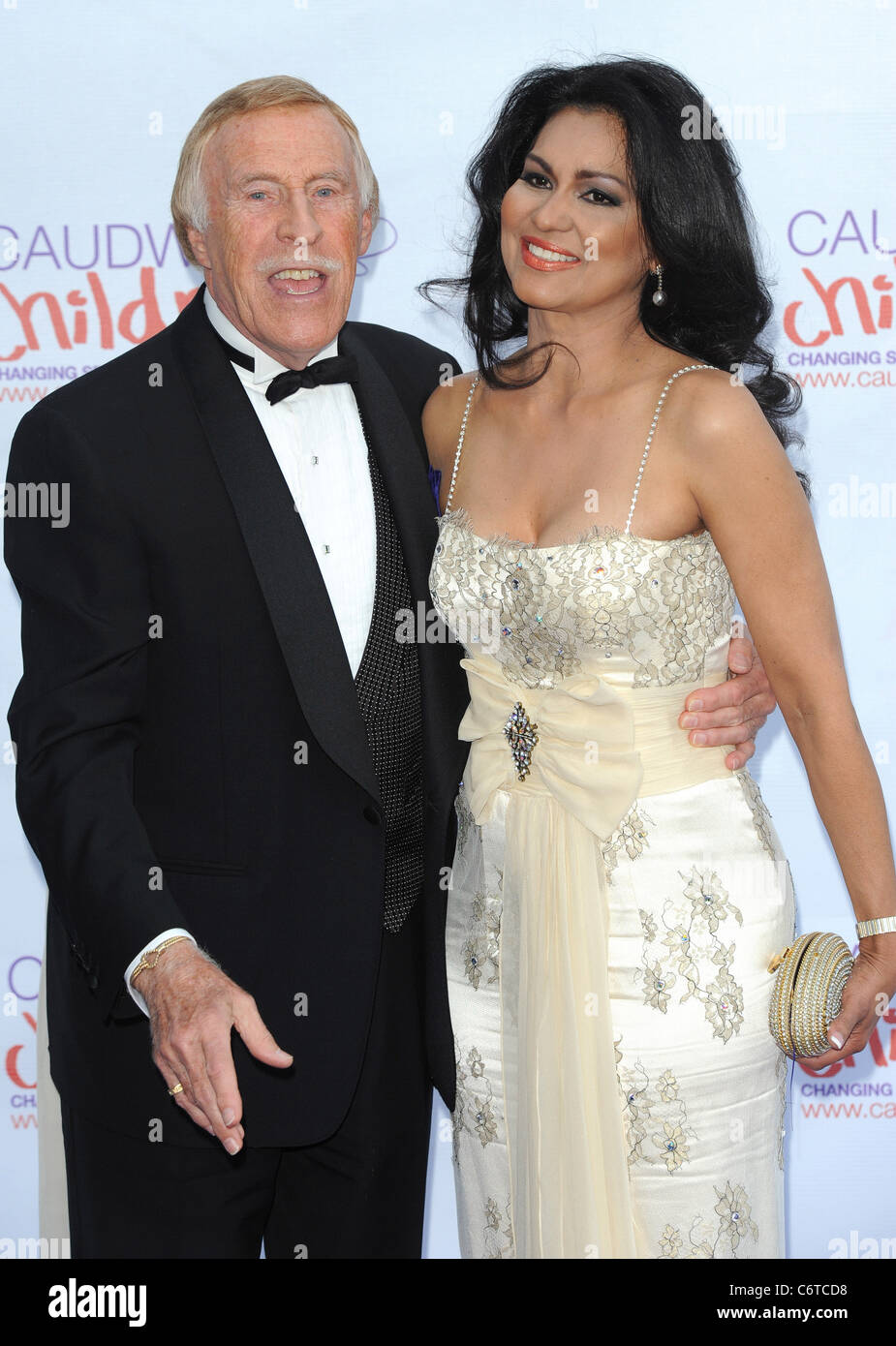 Bruce Forsyth and wife Wilnelia Merced The Caudwell Children Butterfly