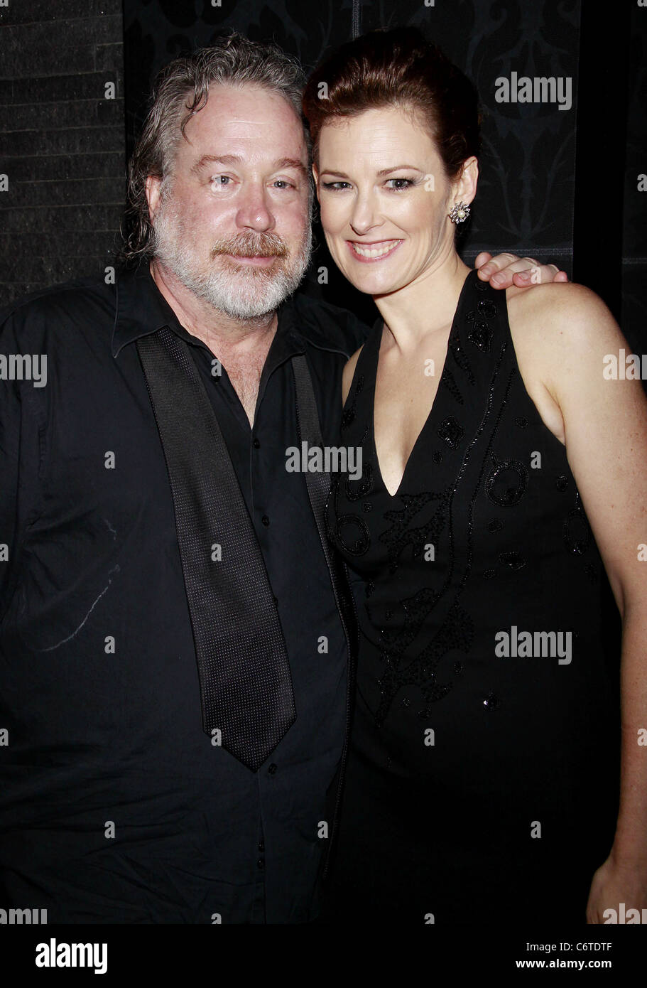 Tom Hulce and guest attending the 'American Idiot Post Tony Awards Party'  held at Espace. New York City, USA - 14.06.10 Stock Photo - Alamy
