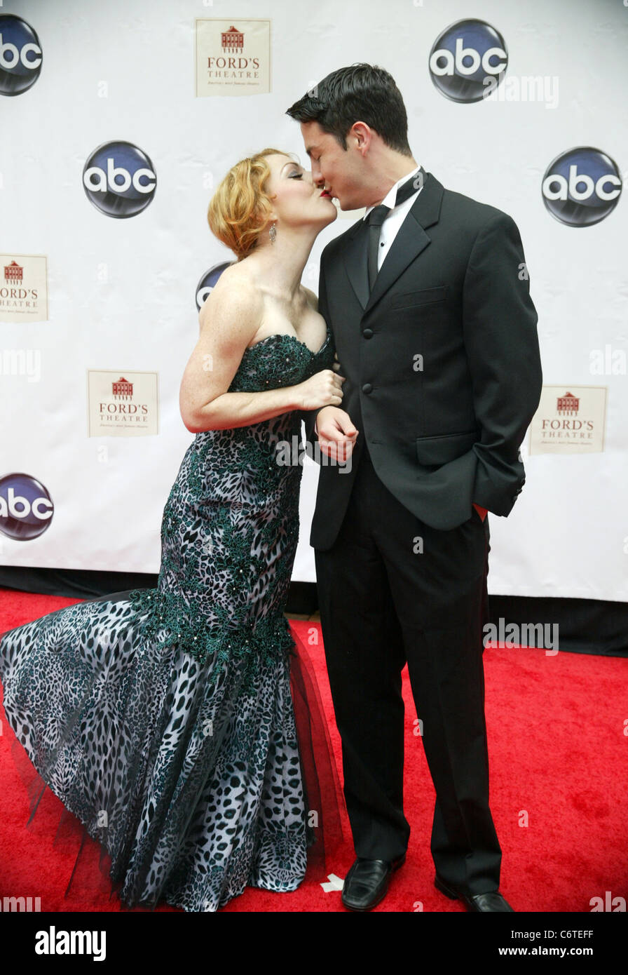 Christopher Kale Jones and wife Jenna Coker Jones Fords Theatre Society