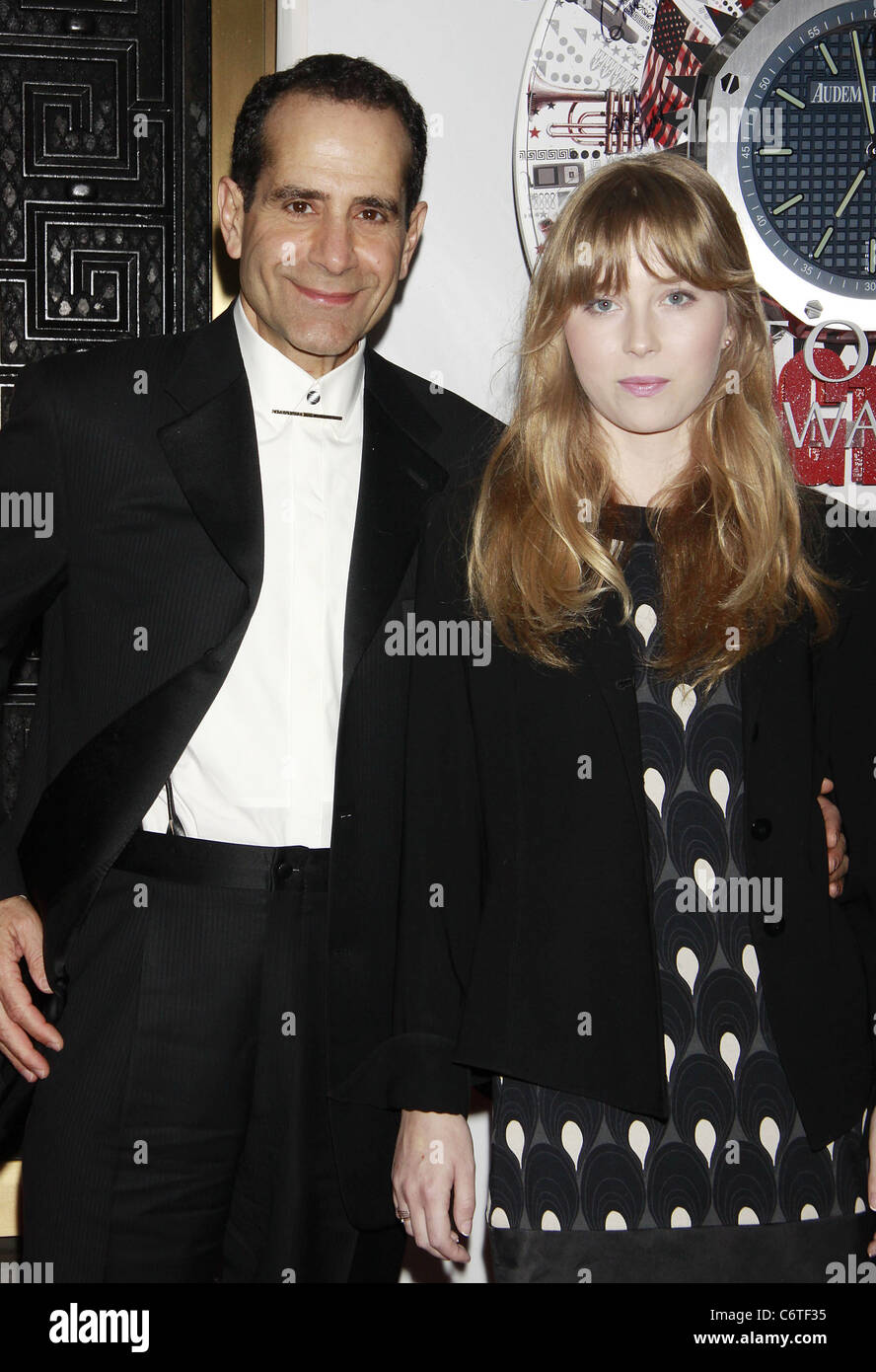 Tony Shalhoub and his daughter The 64th Tony Awards held at the Radio