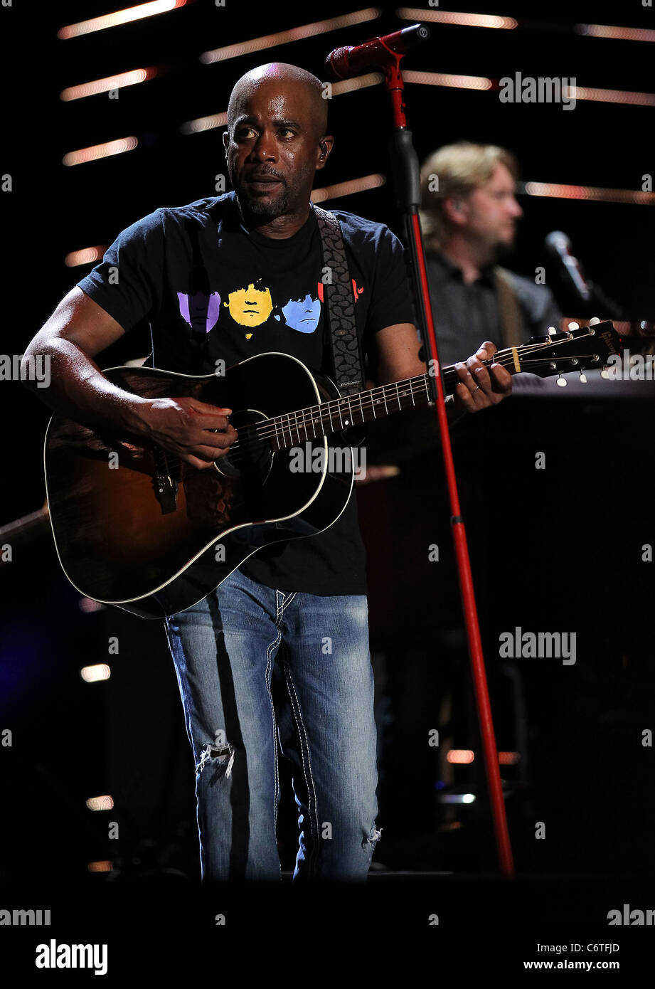 Darius Rucker Performance Darius Rucker 2010 CMA Music Festival Nightly Concerts At LP Field In ...