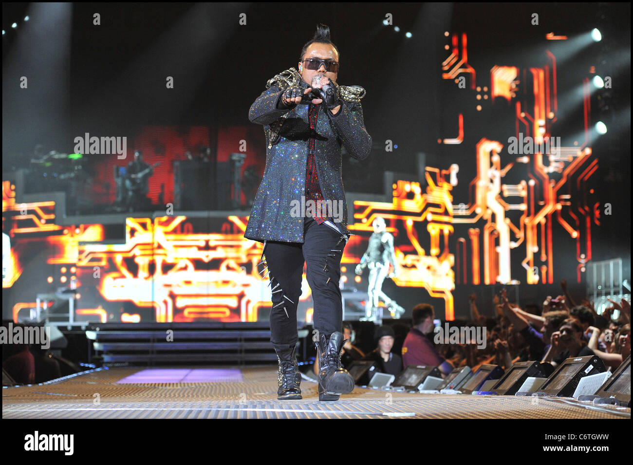 Apl.de.ap The Black Eyed Peas performing live in concert at Palais