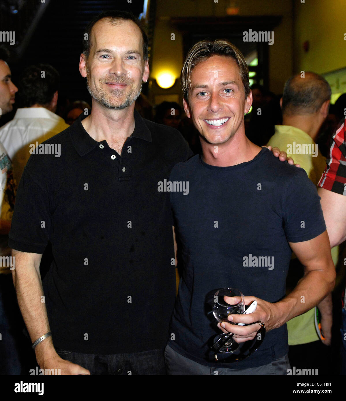 Laurie Lynd and Dean Armstrong The 'Inside Out' Toronto LGBT Film and Video Festival opening Gala Toronto, Canada - 20.05.10 Stock Photo