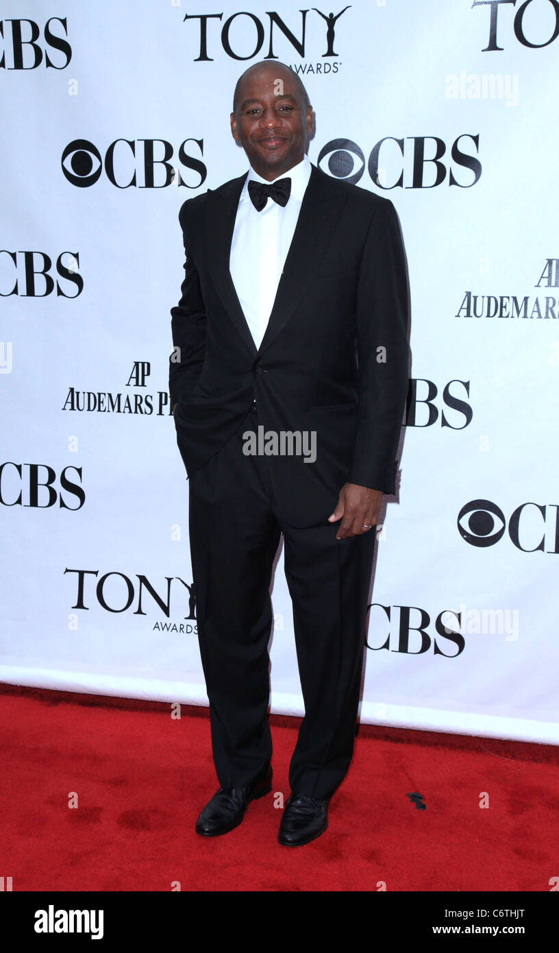 Branford Marsalis The 64th Tony Awards held at the Radio City Music Hall Arrivals New York City, USA - 13.06.10 Stock Photo