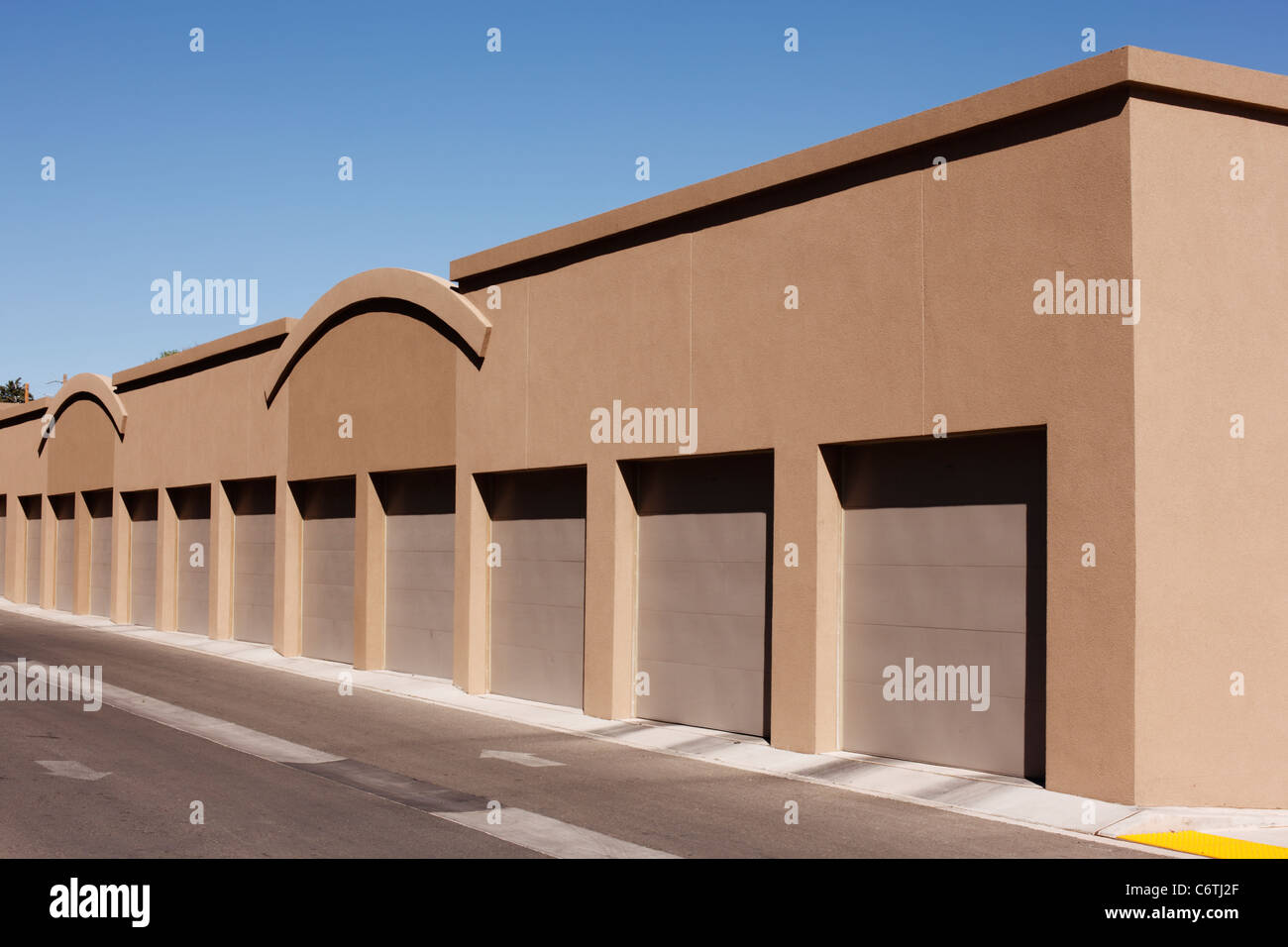 Storage Units Stock Photo