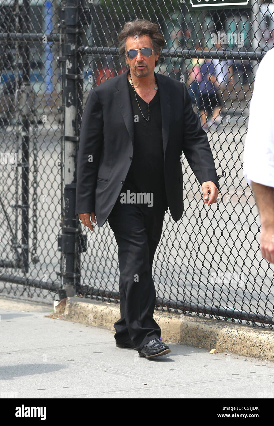 Al Pacino out and about in SoHo New York City, USA - 27.05.10 Stock