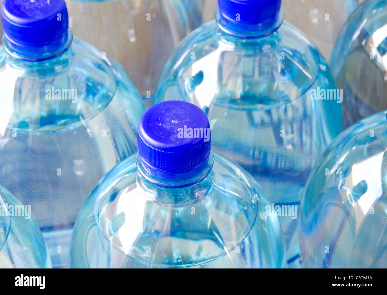 water bottles Stock Photo