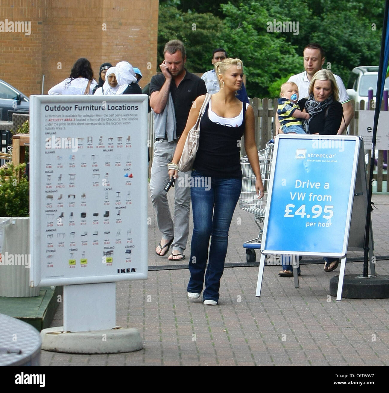 Kerry Katona and her new painter and decorator boyfriend Adam Waldron