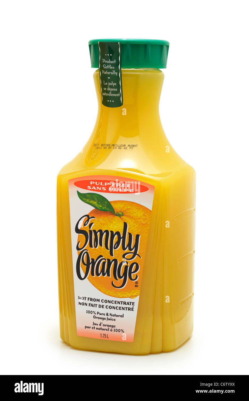 Jus d'orange pur et naturel – Sans pulpe, Non fait de concentré 1.54 L