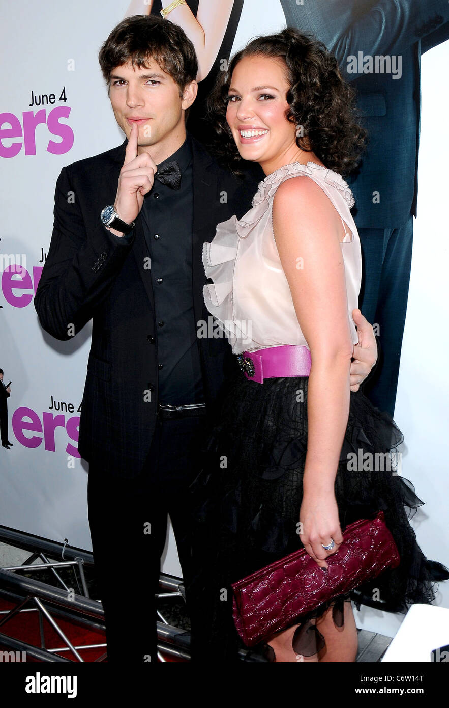 Ashton Kutcher and Katherine Heigl Los Angeles Premiere of 'Killers
