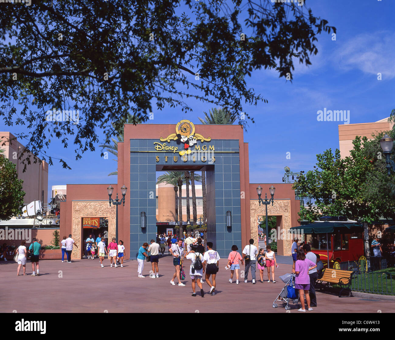 Studios entrance, Disney MGM Studios, Orlando, Florida, United States