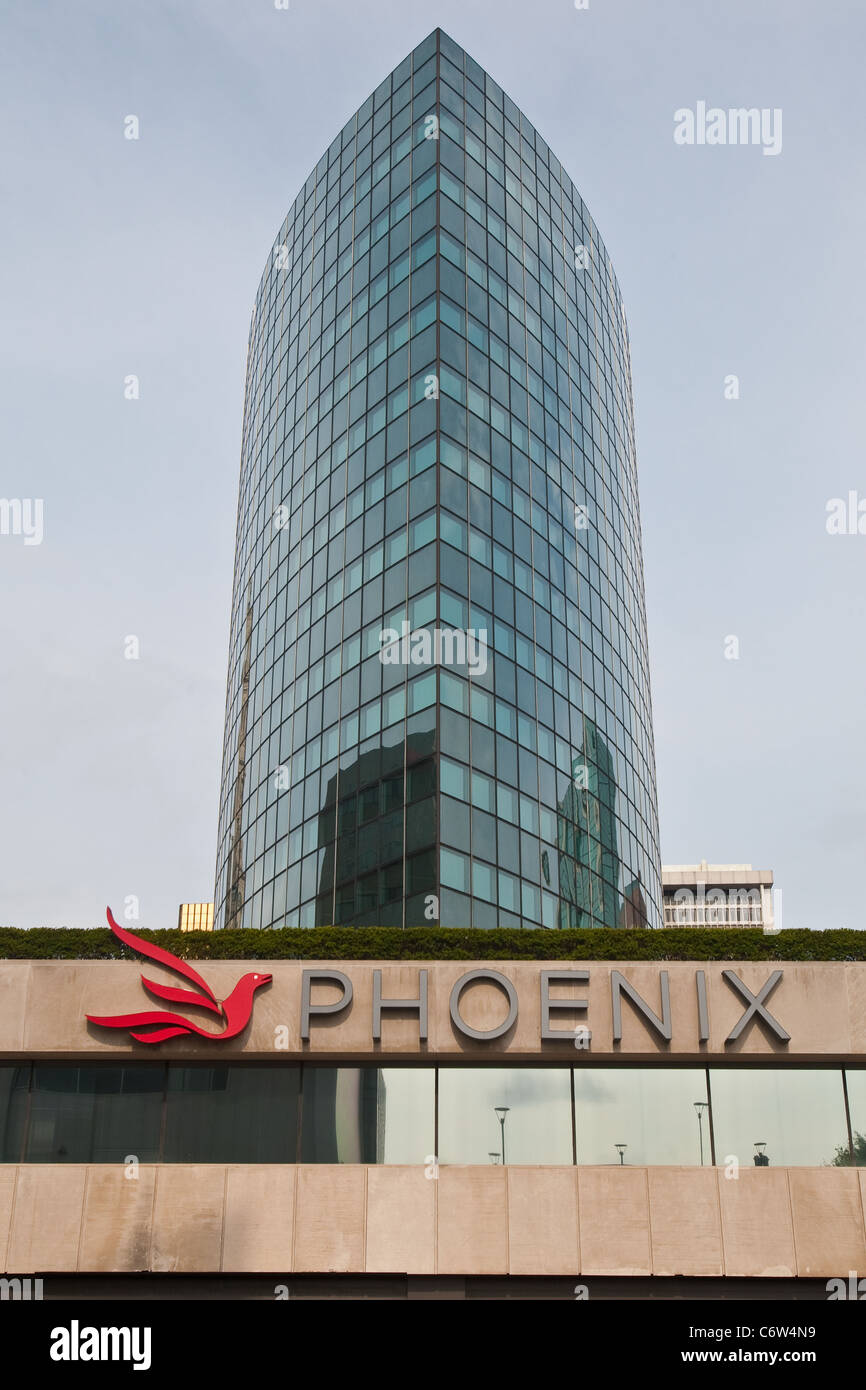 The Phoenix Companies headquarters is pictured in Hartford, Connecticut, Saturday August 6, 2011