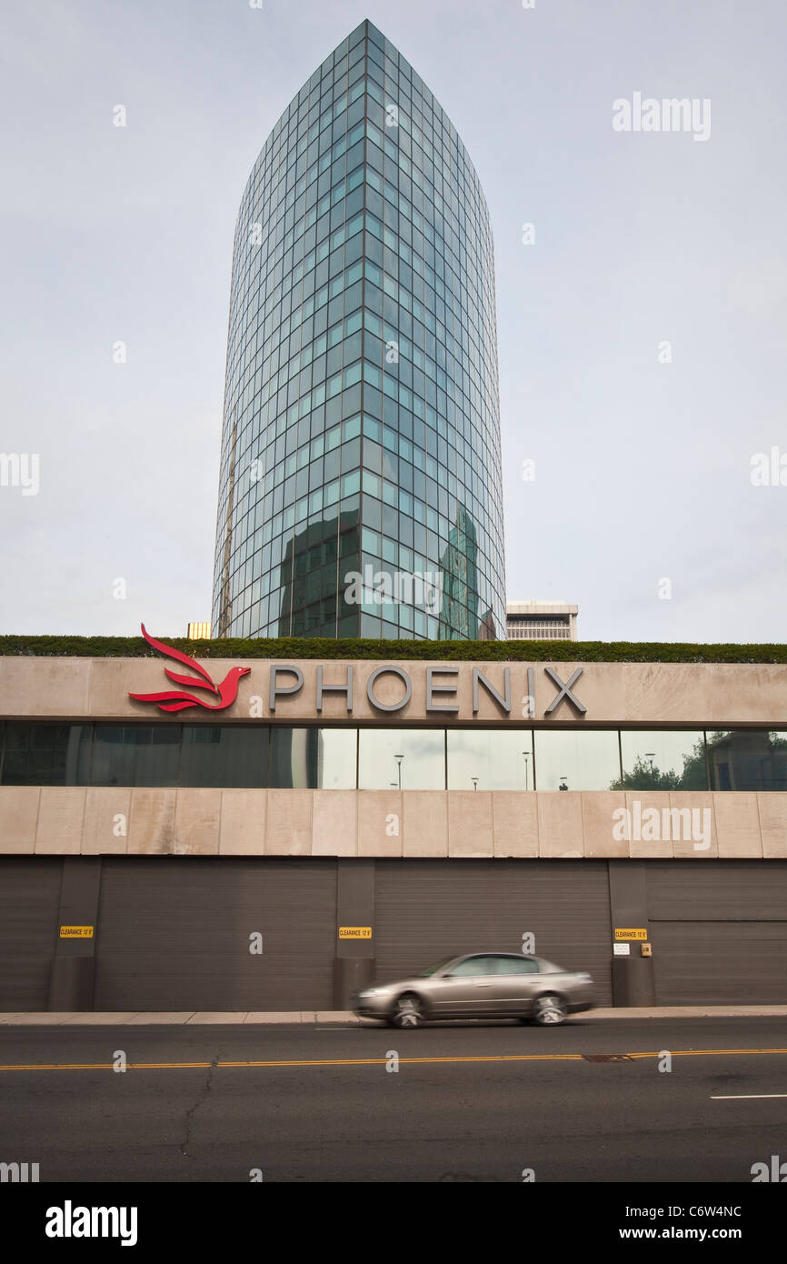 The Phoenix Companies headquarters is pictured in Hartford, Connecticut, Saturday August 6, 2011