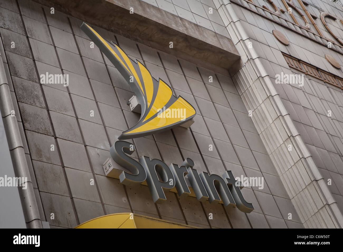 A Sprint store is pictured in New York City, NY Thursday August 4, 2011. Stock Photo