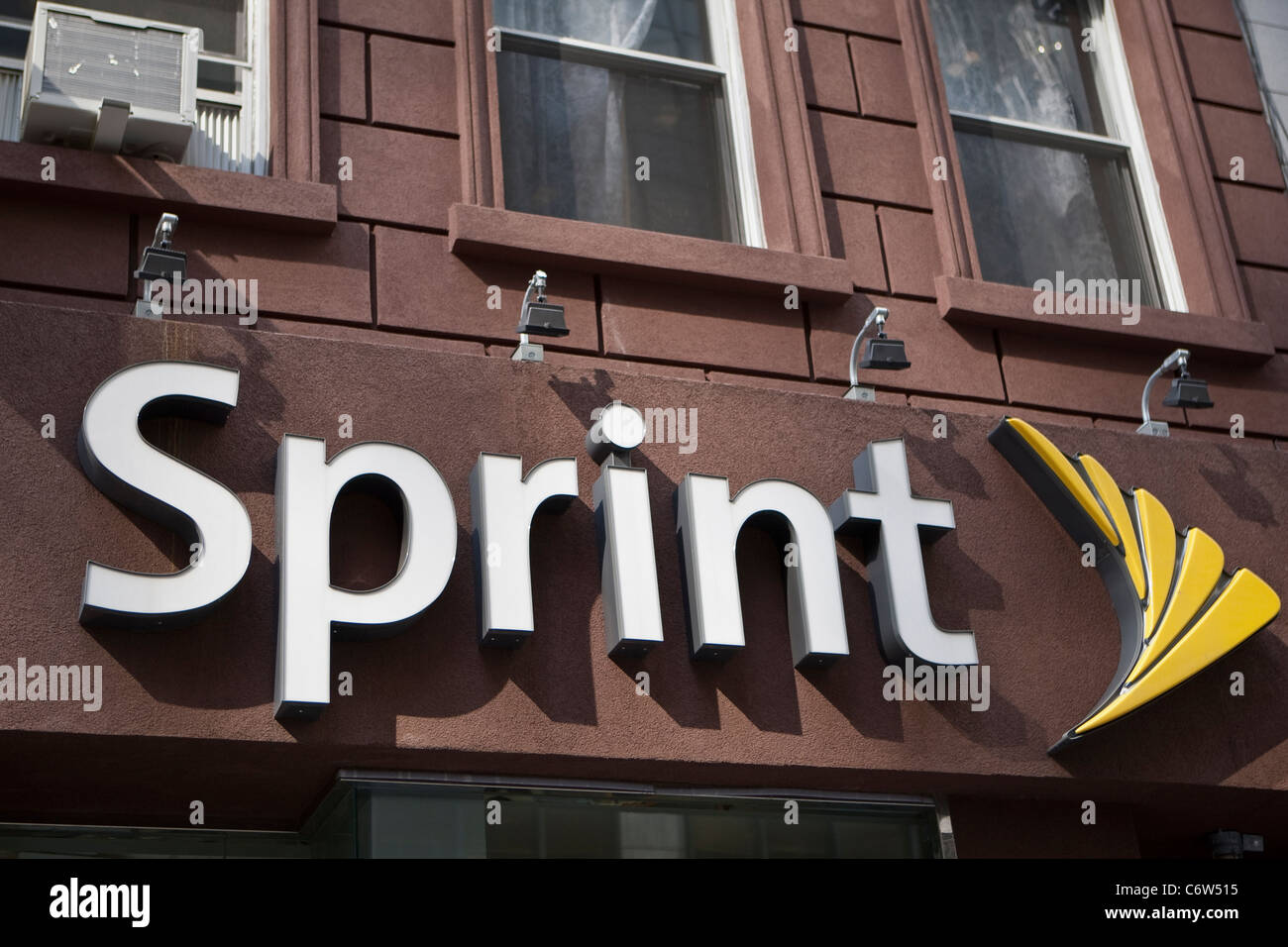 A Sprint store store is pictured in New York City, NY Thursday August 4, 2011. Stock Photo