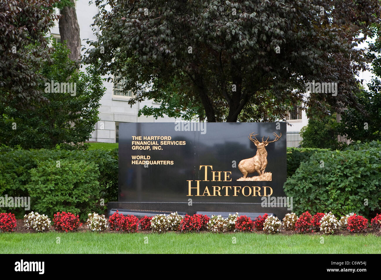 The Hartford Financial Services Group Headquarters is pictured in Hartford, Connecticut