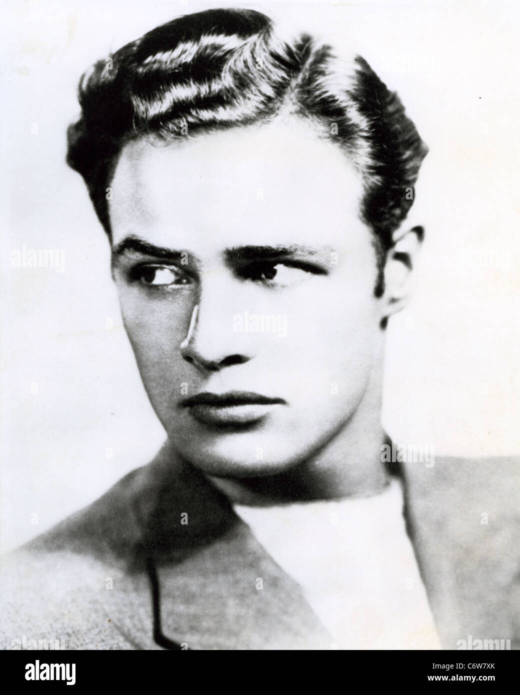 MARLON BRANDO US film actor about 1947 Stock Photo - Alamy