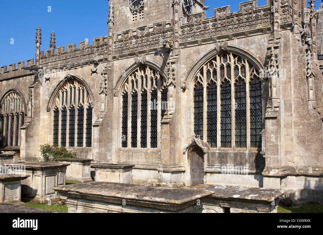 St Nicholas Parish Church Bromham Stock Photo - Alamy