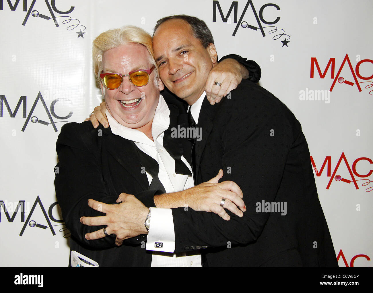 Ricky Ritzel and Tom Rocco 2010 MAC Awards held at B.B. King's. New York City, USA - 04.05.10 Stock Photo