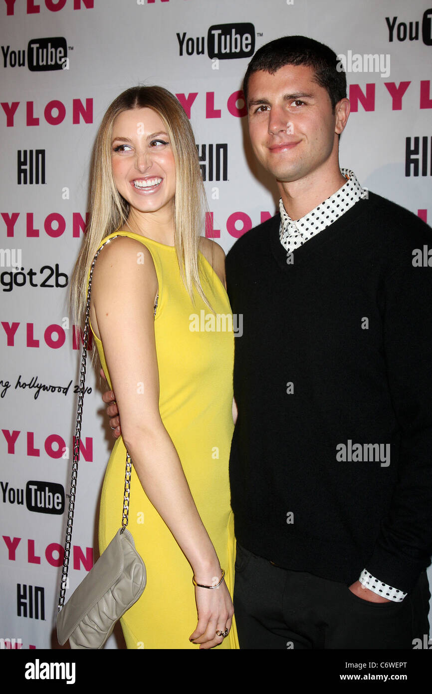 Whitney Port and Ben Nemtin The Nylon Magazine Young Hollywood Party 2010  held at the Hollywood Roosevelt Hotel Los Angeles Stock Photo - Alamy, image size:866x1390
