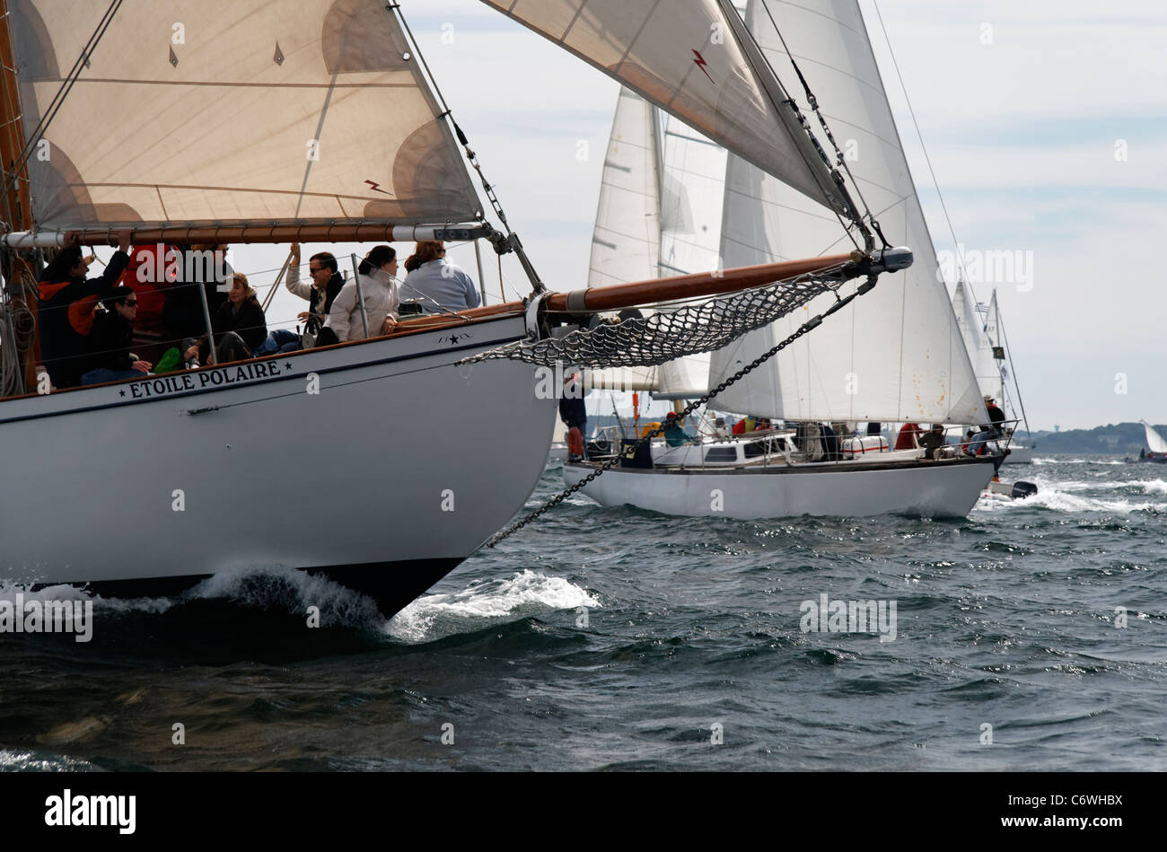 Etoile Polaire Gaff Ketch Of Wooden Hulled Steel Frame St
