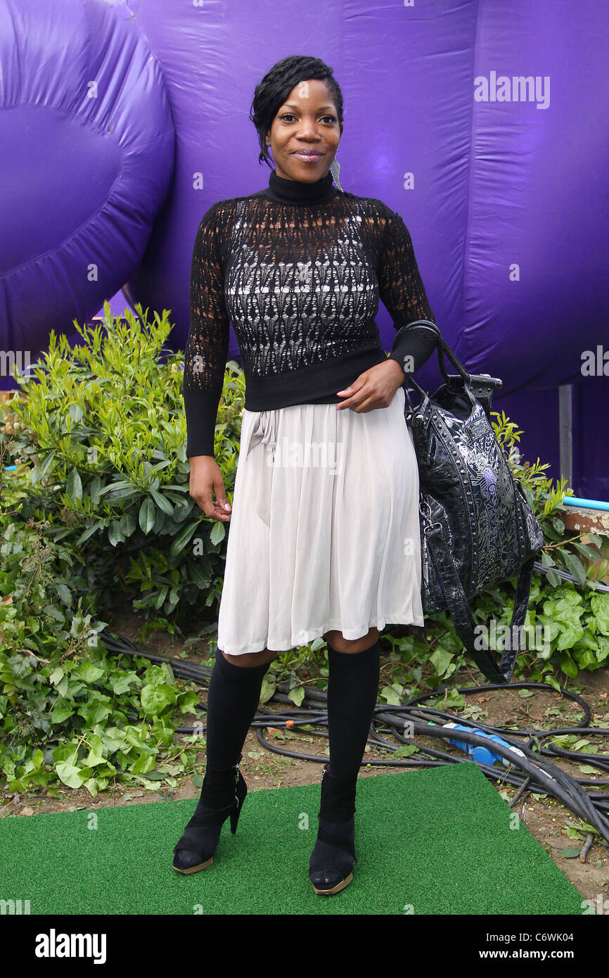 Jocelyn Jee Esein at E4 Udderbelly launch party held at the Southbank