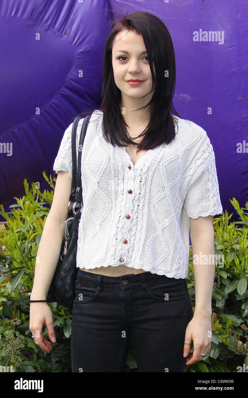 Kathryn Prescott at E4 Udderbelly launch party held at the Southbank Centre London, England - 13.05.10 Stock Photo