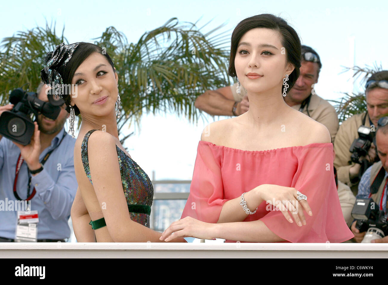 Li feier and Fan Bingbing, 2010 Cannes International Film Festival ...