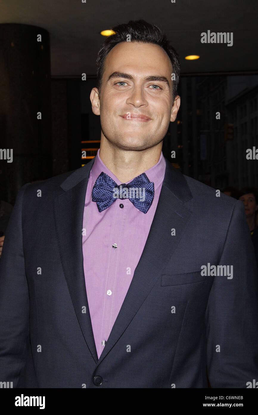 Cheyenne Jackson Opening night of the musical 'Promises, Promises' at