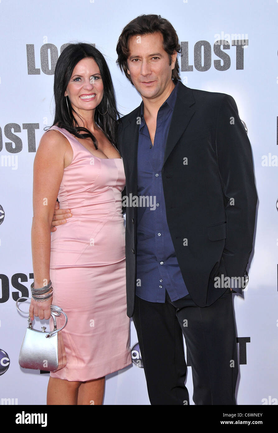Henry Ian Cusick with his wife Annie 'Lost Live The Final Celebration' held at UCLA Royce Hall