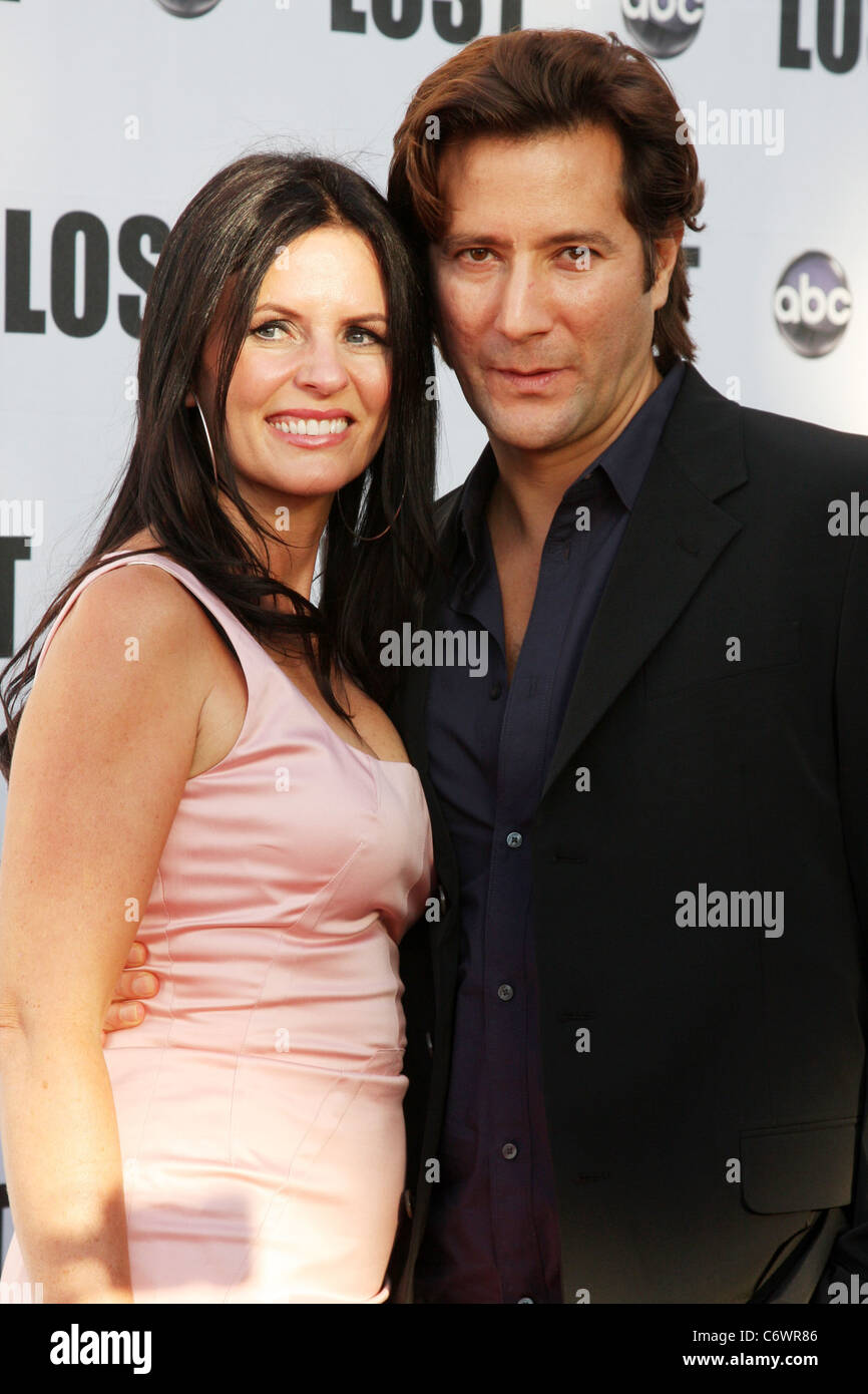 Annie Wood; Henry Ian Cusick 'Lost Live: The Final Celebration' held at UCLA Royce Hall Los Angeles, California - 13.05.10 Stock Photo