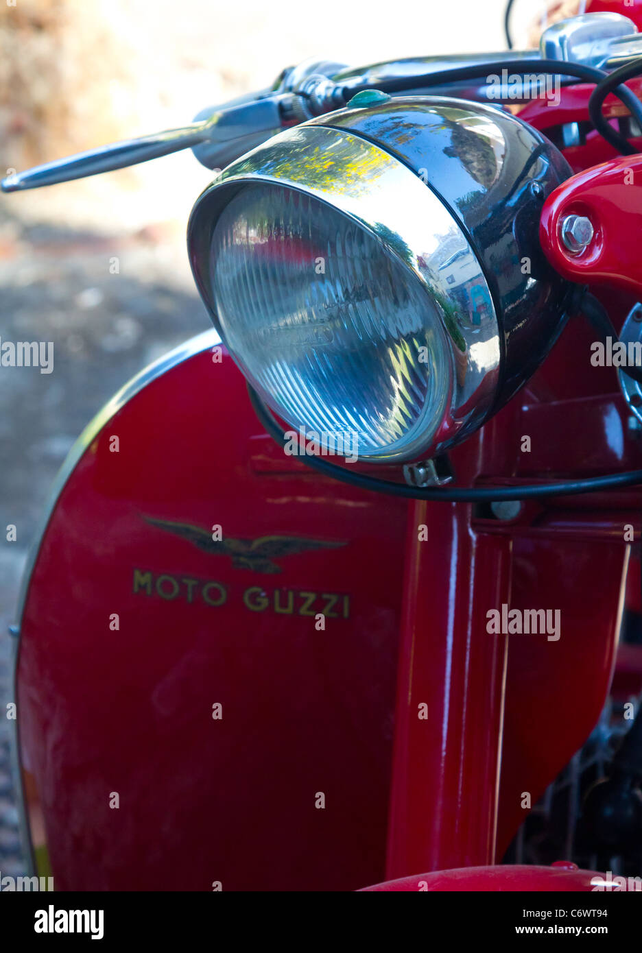 Guzzi motorbike hi-res stock photography and images - Alamy