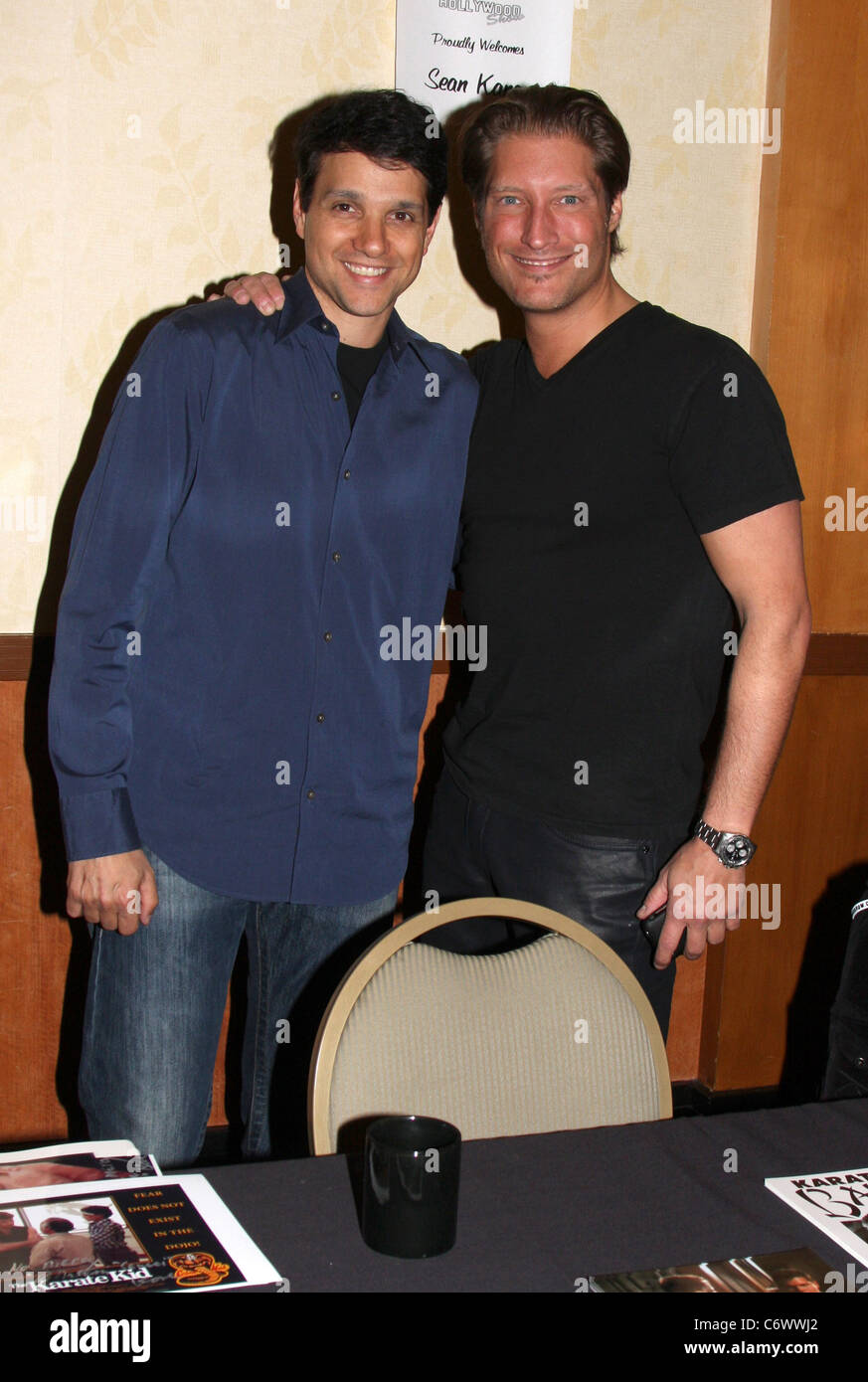 Sean Ralph Ralph Macchio and Sean Kanan Hollywood Collector's Show Spring 2010 ...