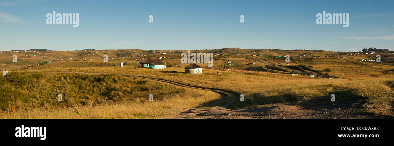 Rural housing South Africa Stock Photo