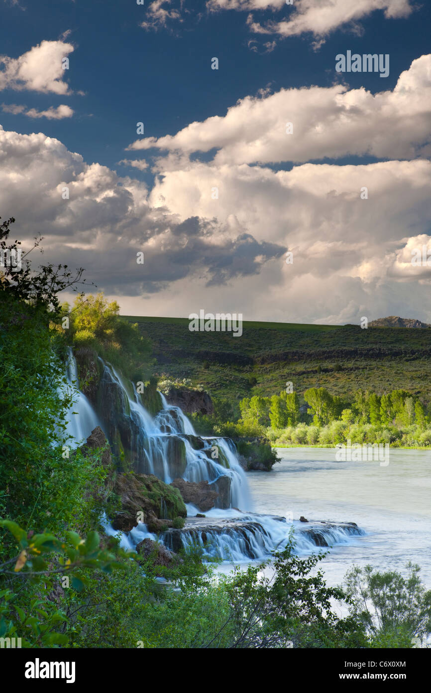 Fall Creek Falls, Swan Valley, Idaho Stock Photo Alamy
