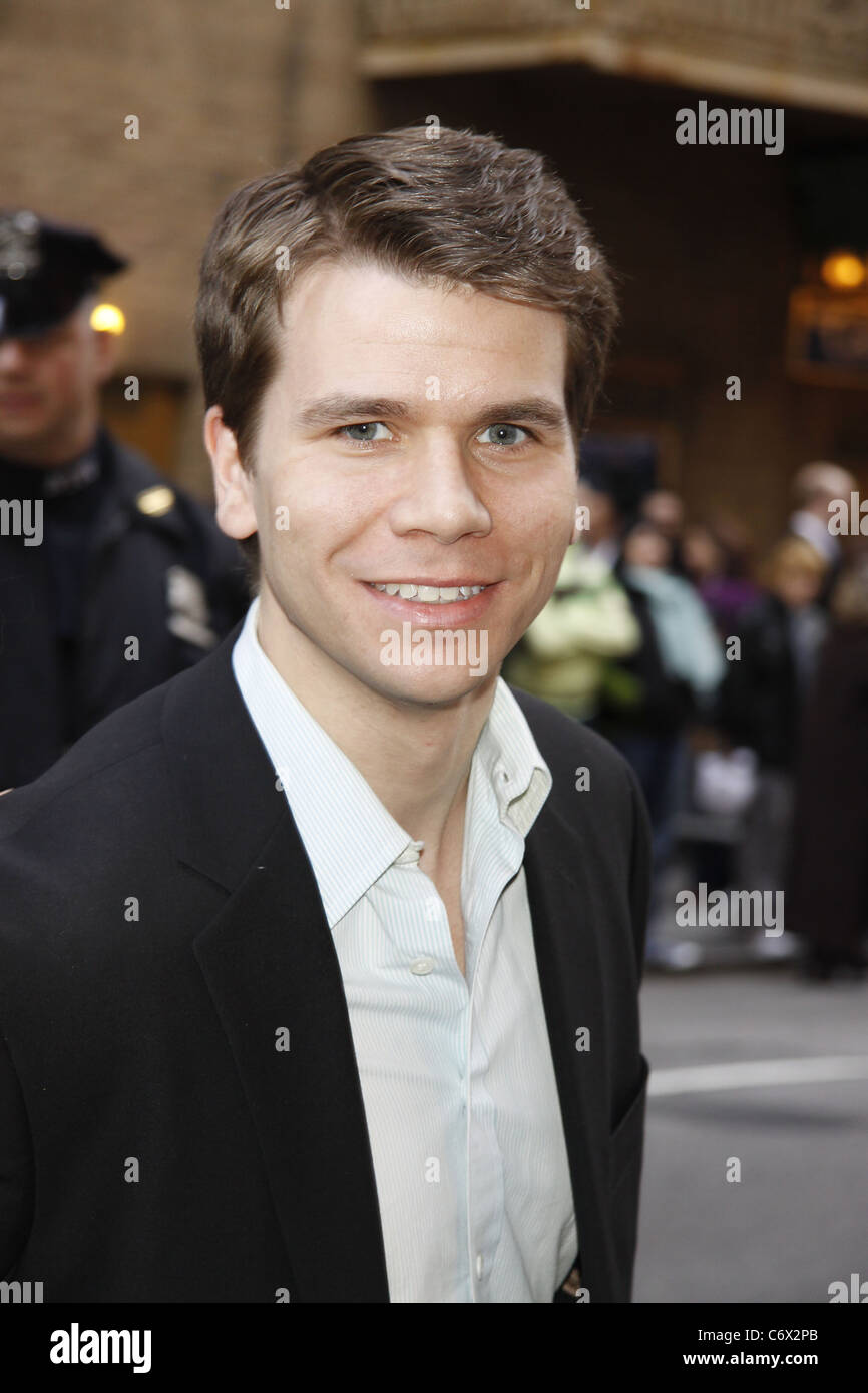Kevin David Thomas attending the opening night of 'La Cage Aux Folles' at the Longacre Theatre. New York City, USA - 18.04.10 Stock Photo