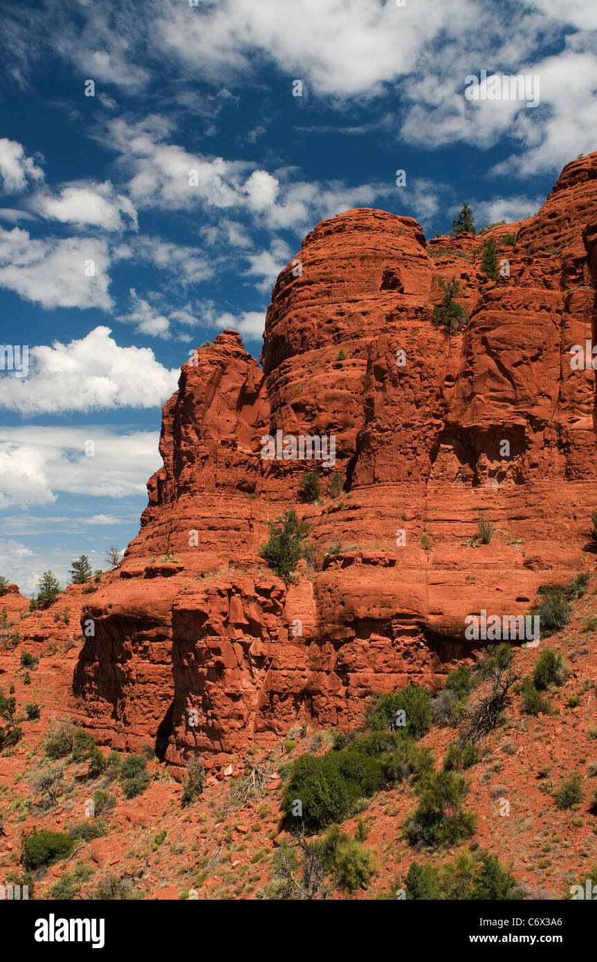 mountains rocks peak Sedona AZ Arizona Stock Photo Alamy