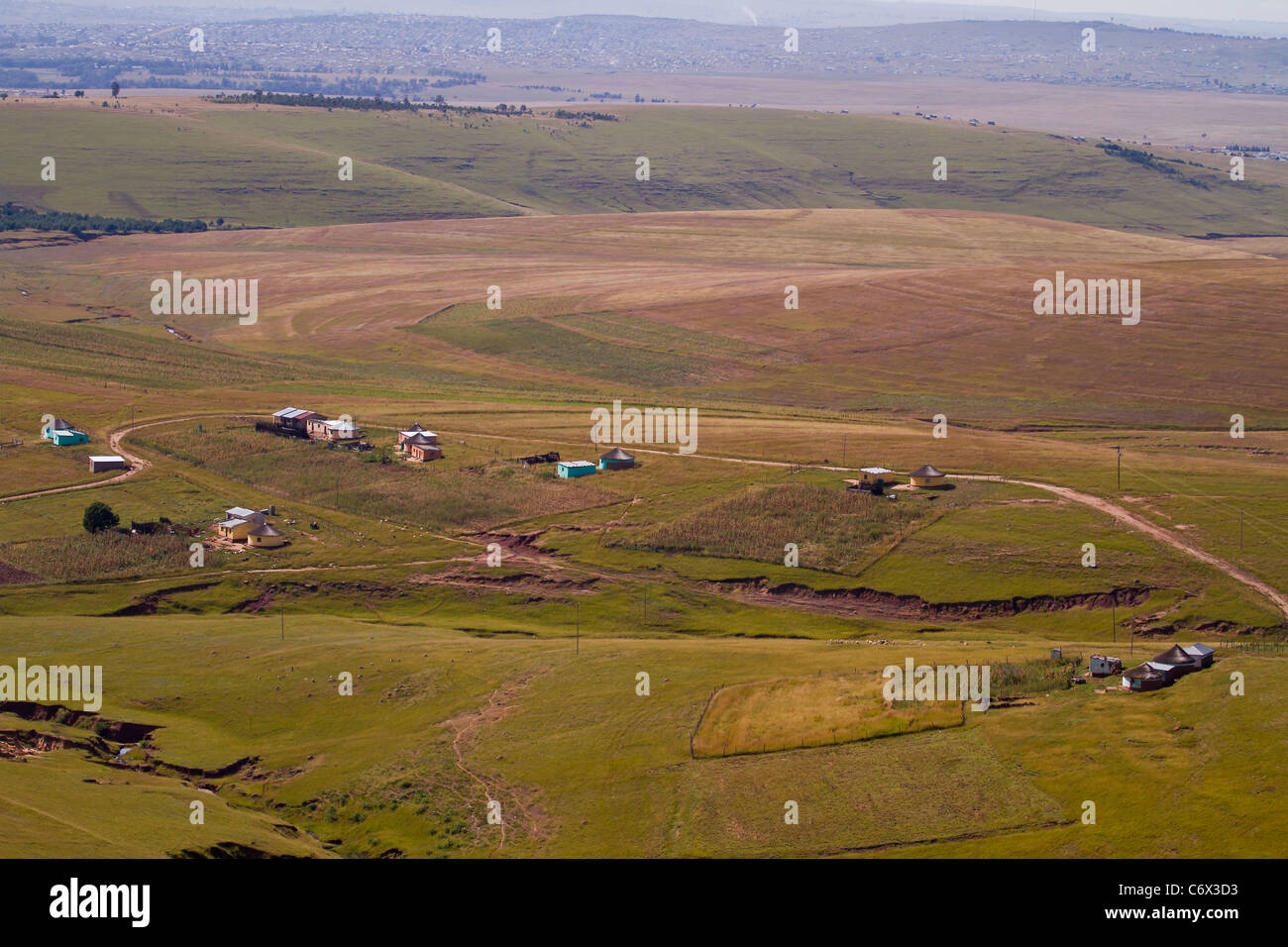 Rural housing South Africa Stock Photo - Alamy