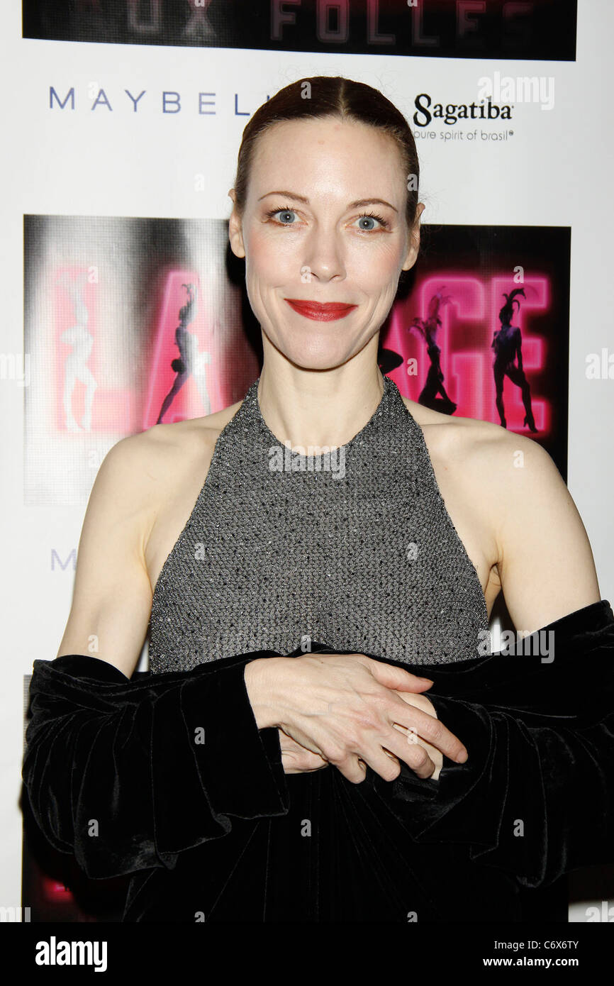 Veanne Cox attending the opening night after party for 'La Cage Aux Folles', held at Providence New York City, USA - 18.04.10 Stock Photo