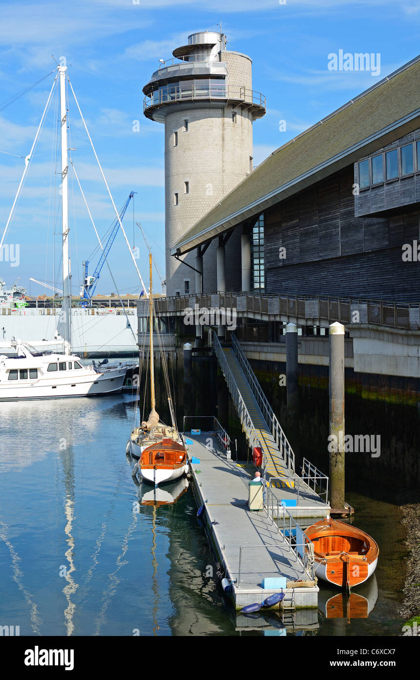 The National Naritime Museum in Falmouth, Cornwall, UK Stock Photo