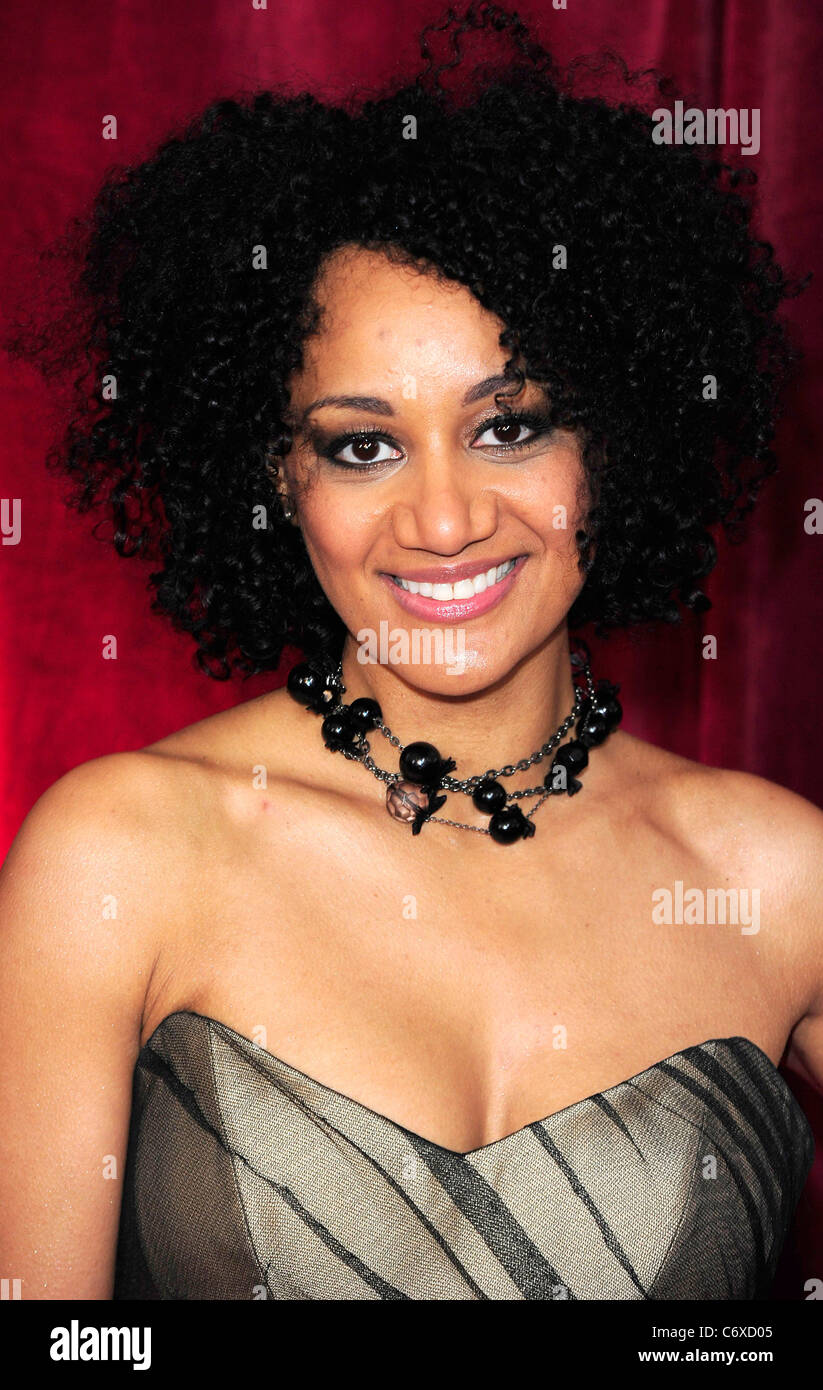 Tupele Tupele Dorgu attends the 2010 British Soap Awards held at the London ...