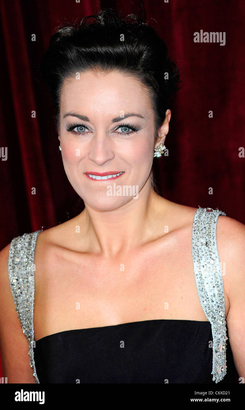 Elisabeth Dermot Walsh attends the 2010 British Soap Awards held at ...