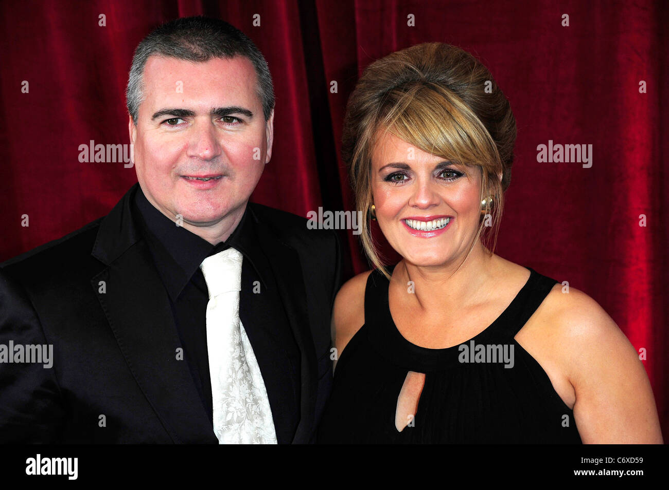 Sally Lindsay; Steve White attends the 2010 British Soap Awards held at the London Television Centre London, England - 09.05.10 Stock Photo