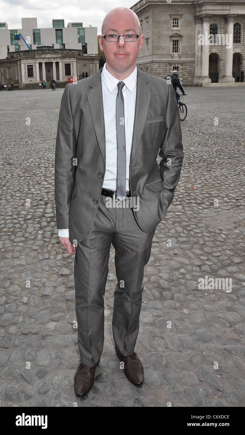 John Boyne Author The Hennessy X O Literary Awards At Trinity Stock Photo Alamy